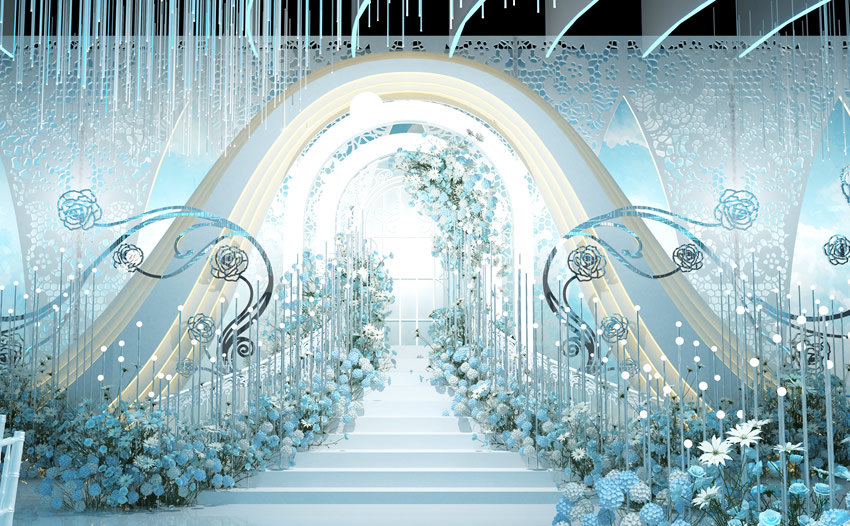 色达釡香烙馍村水晶厅效果展示